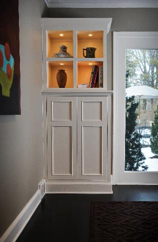 Dining room cabinet photo